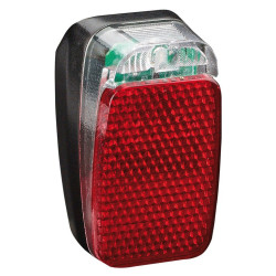 LED Dynamo Rucklicht BUCHEL Z Fire Mini mit Standlicht Schutzblechbefestigung