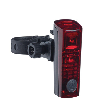 LED Akku Rucklicht BUCHEL Duo LED StopTech Sattelstutzbefestigung