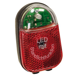 LED Dynamo Rucklicht BUCHEL Beetle Standlicht Schutzblechbefestigung