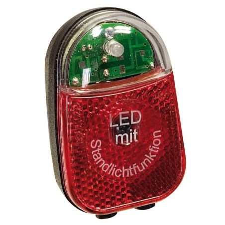 LED Dynamo Rucklicht BUCHEL Beetle Standlicht Schutzblechbefestigung