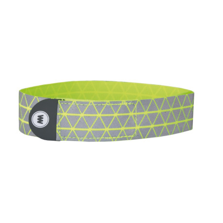 Reflexband WOWOW Ryu gelb Klettverschluss 37x25 cm Paar