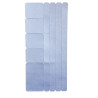 Stickerset WOWOW reflektierend 3M verschiedene Grossen grau 85x18 cm