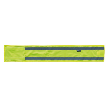 Reflexband WOWOW gelb mit Klettverschluss 15x95 cm