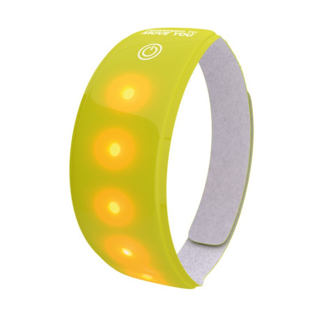 Lichtband WOWOW 5 LEDs gelb 3M mit Klettverschluss