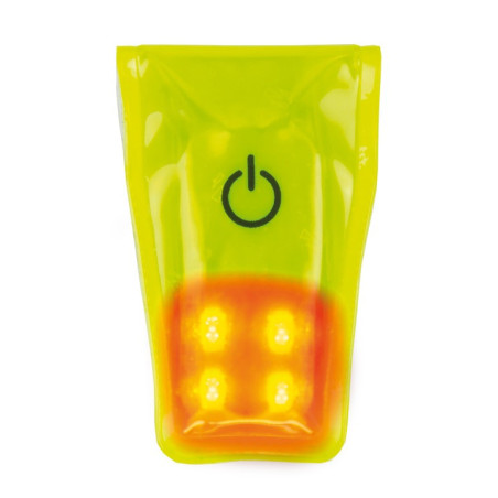 Magnetlicht 20 WOWOW gelb 4 rote LEDs wiederaufladbar USB