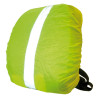 Rucksackhulle WOWOW gelb reflektierende Streifen m Tasche