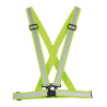 Reflexgurt WOWOW Cross Belt gelb elastisch einstellbar