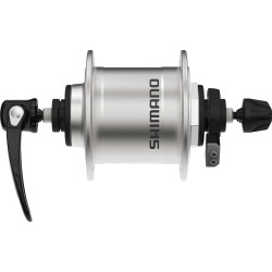 VR Nabendynamo Shimano DHT4000 100mm 36 Loch mit SNSP silber