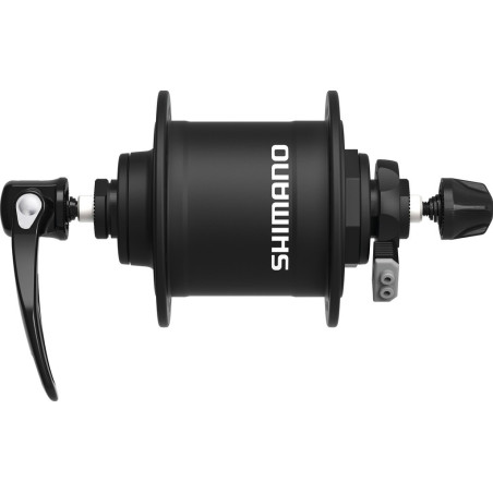 VR Nabendynamo Shimano DHT4000 100mm 32 Loch mit SNSP schwarz