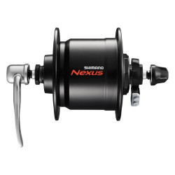 VR Nabendynamo Shimano DHC3000 100mm 36 Loch schwarz SNSP