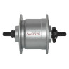 VR Nabendynamo Shimano DHC3000 100mm 36 Loch silber Vollachse