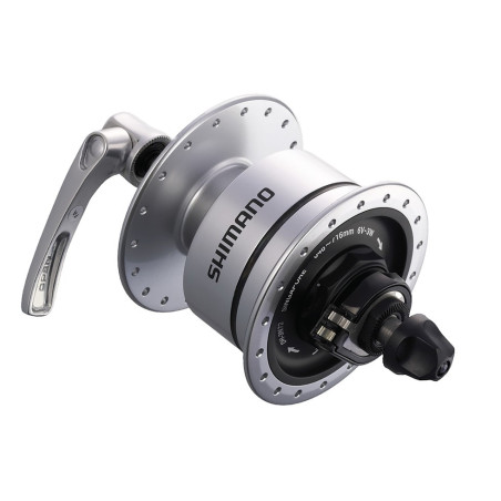 VR Nabendynamo Shimano DH3N72 100mm 36 Loch silber SNSP