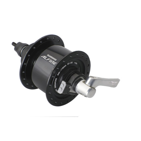 VR Nabendynamo Shimano Alfine DHS501 100mm 36 Loch schwarz CenterlockSNSP