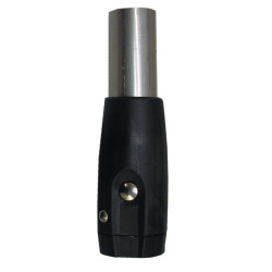 Deichselanschluss Weber ohne Schloss mit Fuss und Fangband f289mm AussenO