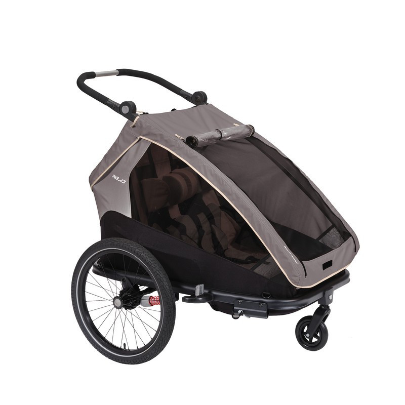 XLC Kinderanhanger DUO S BS C10 20 grau beige anthrazit