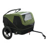 XLC Hundeanhanger Dog Medium BS C12 16 moosgrun lime schwarz