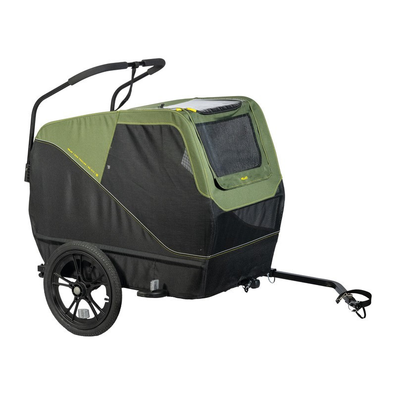 XLC Hundeanhanger Dog Large BS C13 16 moosgrun lime schwarz