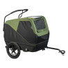 XLC Hundeanhanger Dog Large BS C13 16 moosgrun lime schwarz