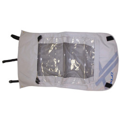 Verdeck 2in1 f Kinderanhanger XLC Mono fur XLC Mono blau silber ab 2016
