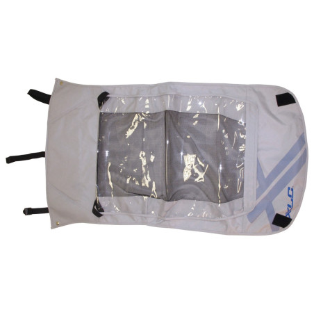 Verdeck 2in1 f Kinderanhanger XLC Mono fur XLC Mono limone silber ab 2016