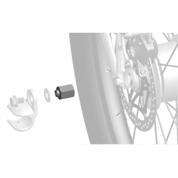 Adapter Thule fur Nabenschaltungssysteme Sram M10x10