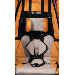 XLC Textilsitz mit Gurtsystem BS X125 DUO S grau beige anthrazit