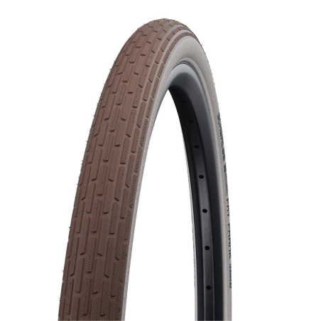 Reifen Schwalbe Fat Frank HS375 26x23560 559 braun weiss TS ReflKG SBC