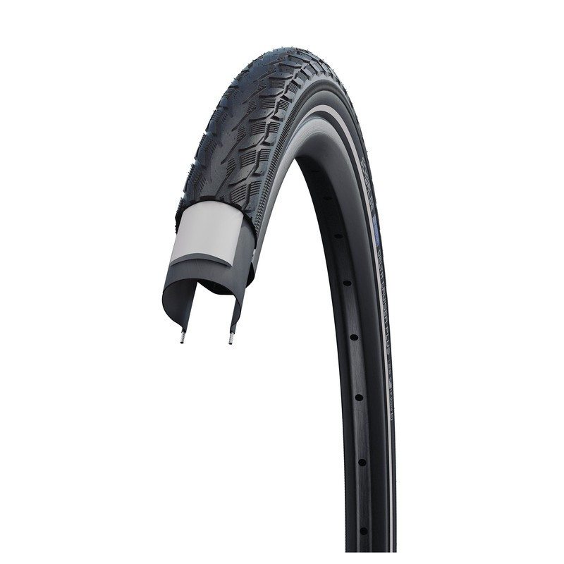 Reifen Schwalbe Delta Cruiser Plus HS431 28x125 32 622 sw TwinS ReflActPG GrC
