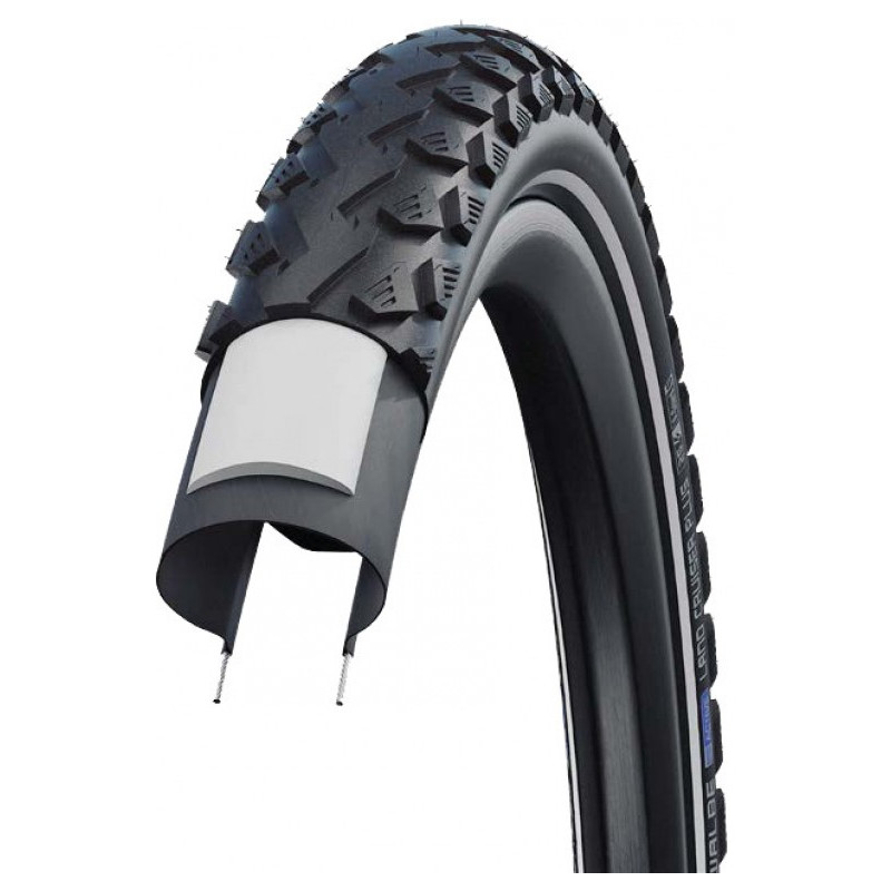 Reifen Schwalbe Land Cruiser Plus HS450 28x175 47 622 sw TwinS ReflActPG GrC