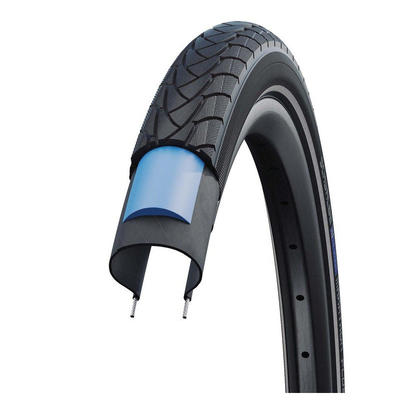 Reifen Schwalbe Marathon Plus HS440 28x150 40 622 sw TwinSkin Refl SG EC