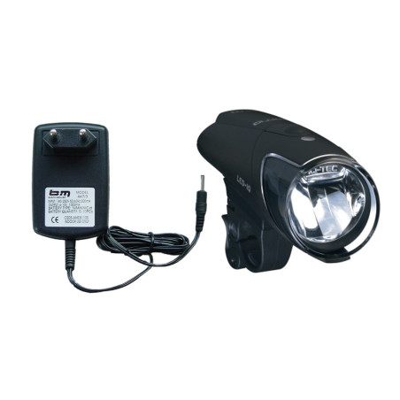 LED Akku Scheinwerfer bm Ixon IQ Premium 80 Lux mit Lenkerhalter