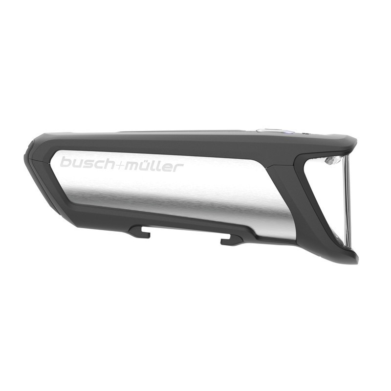 LED Akku Scheinwerfer bm Ixon Core 2 70 Luxsilbermit LenkerhalterLadegerat