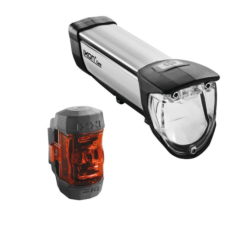 LED Akku Beleuchtungsset bm Ixon Core Ixxi50 Luxsilberm Halter