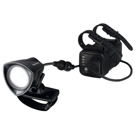 LED Helmleuchte SIGMA Buster 2000 HL schwarz mit Universalhalterung