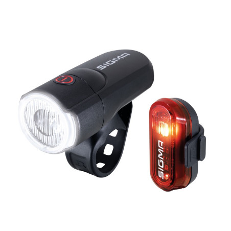LED Batterie Beleuchtungsset SIGMA Aura 30 Curve