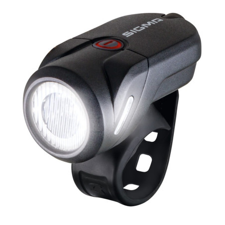 LED Akku Scheinwerfer SIGMA Aura 35 USB 35 Lux mit Lenkerhalter
