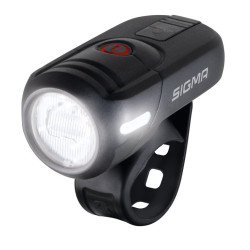 LED Akku Scheinwerfer SIGMA Aura 45 USB 45 Lux mit Lenkerhalter
