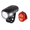 LED Akku Beleuchtungsset SIGMA Aura 45 USB Nugget II