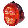 LED Akku Rucklicht SIGMA Nugget II schwarz Sattelstutzbefestigung