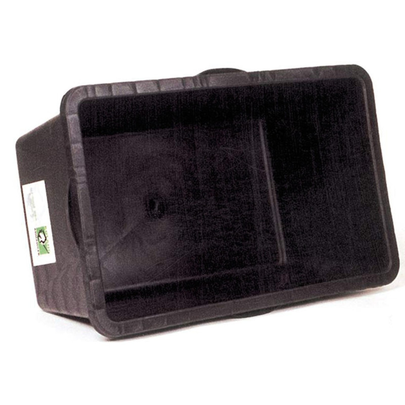 Kunststoffwanne Roland 90ltr schwarz fur Big Boy Der Roland