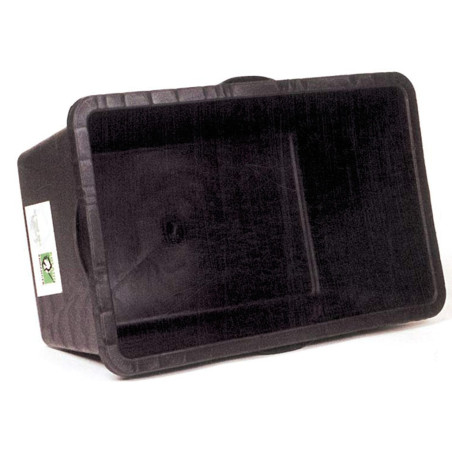 Kunststoffwanne Roland 90ltr schwarz fur Big Boy Der Roland