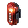 LED Batterie Rucklicht SIGMA Curve schwarz Sattelstutzbefestigung