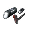 LED Akku Beleuchtungsset TRELOCK LS 760 740 Vision Vector Signal