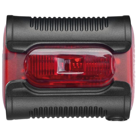 LED Akku Rucklicht bm Ixback Senso USB Gehause rot Sattelstutzbefestigung