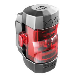 LED Akku Rucklicht bm Ixxi Micro USB Sattelstutzbefestigung