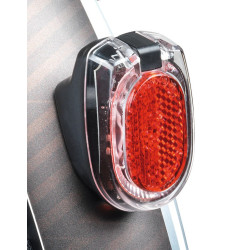 LED Batterie Rucklicht bm Secula Schutzblechbefestigung