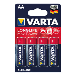 Batterie Varta Longlife Max Power Mignon Alkaline 15 V AA 4 Stuck