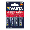Batterie Varta Longlife Max Power Mignon Alkaline 15 V AA 4 Stuck