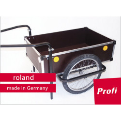 Anhanger Roland Profi 20 Doppeldeichsel Holz Metall mit Kupplung