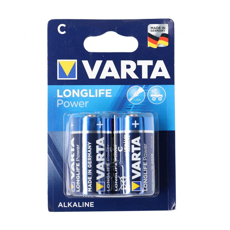 Batterie Varta Longlife Power Baby LR14 Alkaline 15V MN1400 2 Stuck